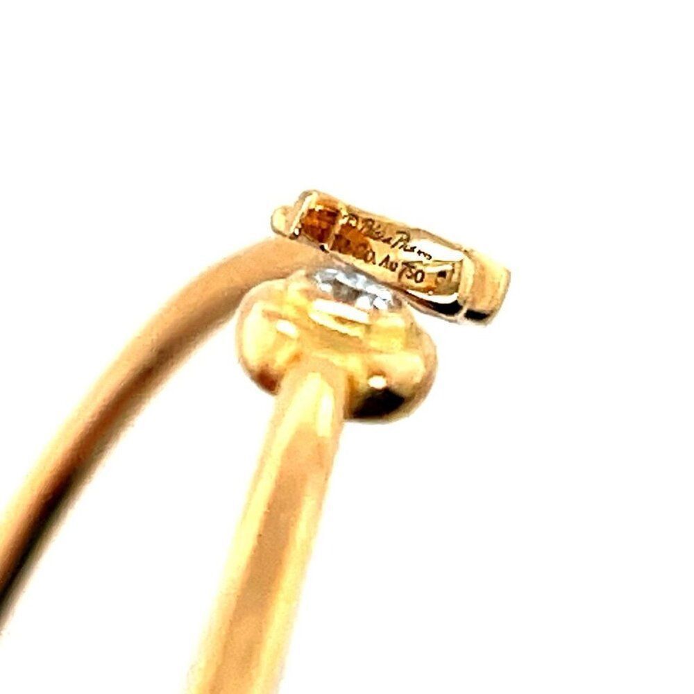 18K Rose Gold T&Co. Loving Heart Diamond Bangle - Picture 7 of 7